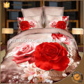 Sul coreia flor design impresso conjunto de cama, dispersar impresso